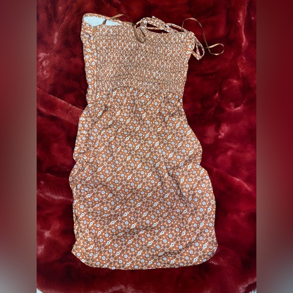 Princess Polly Jeremih Brown Mini Dress - Picture 7 of 7